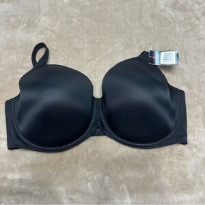 Essential Bodywear Abbie Everyday T-Shirt Bra Black #6111 Size 44H NWT